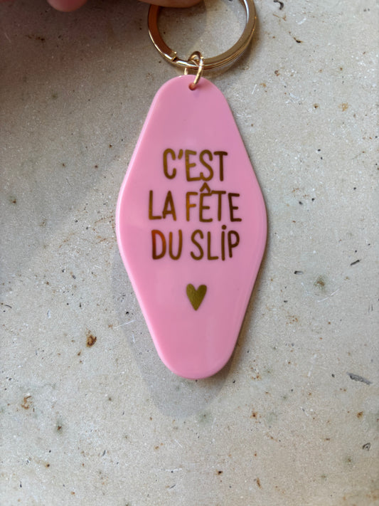 Porte clé « fête du slip »
