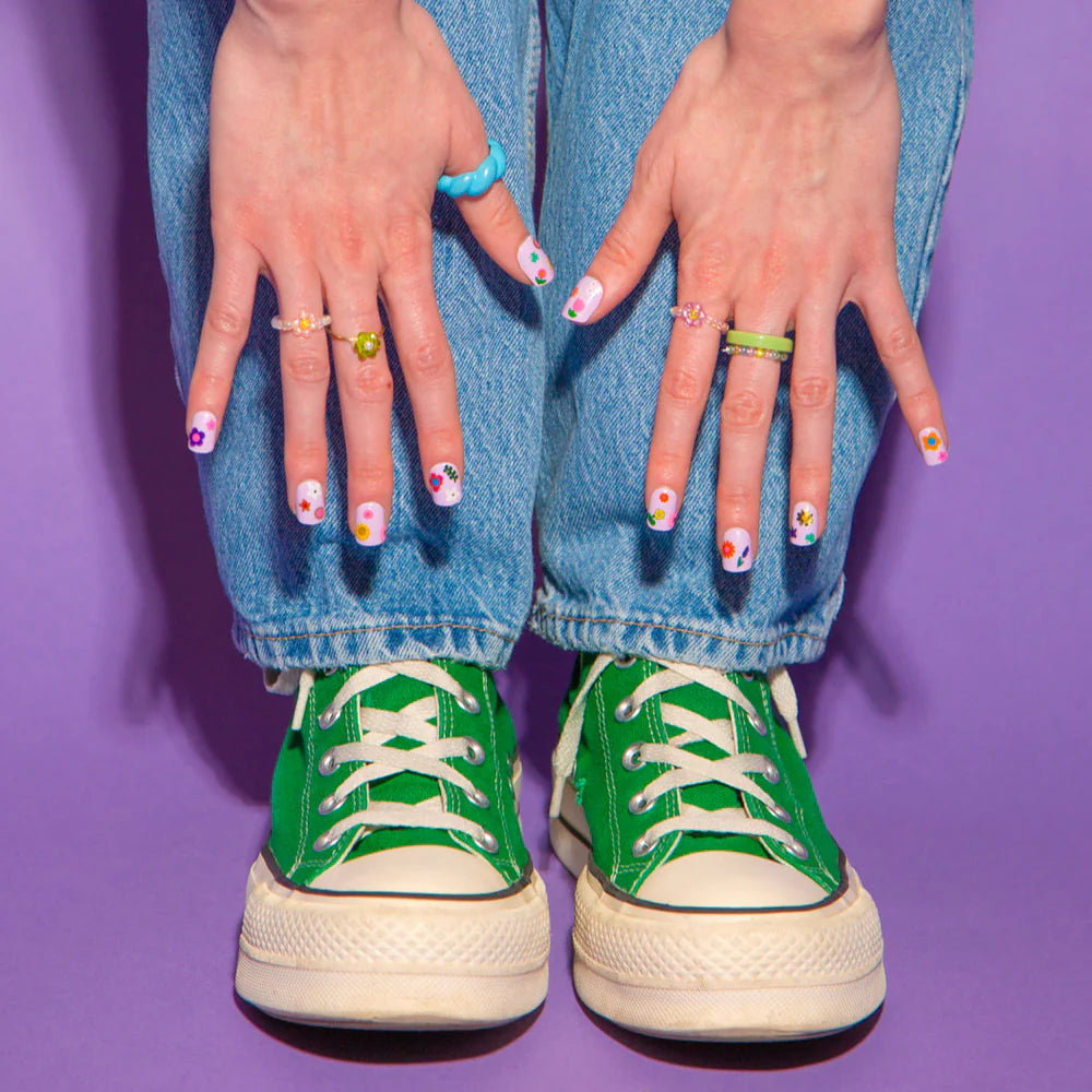 Nail stickers flower