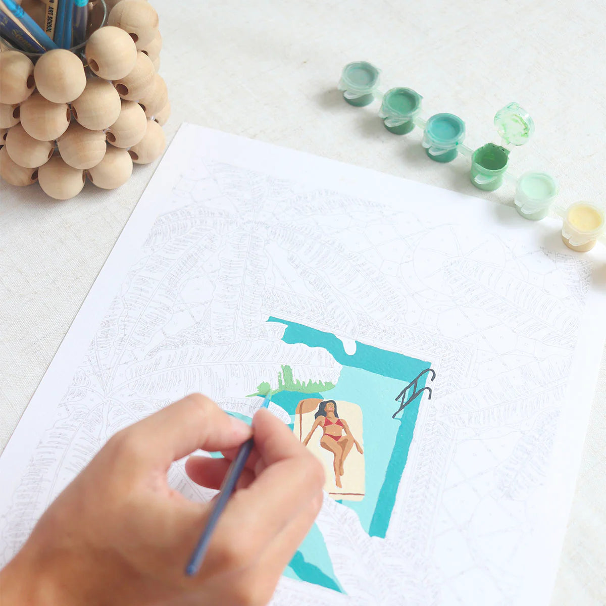 Peinture au numéro Daydreaming