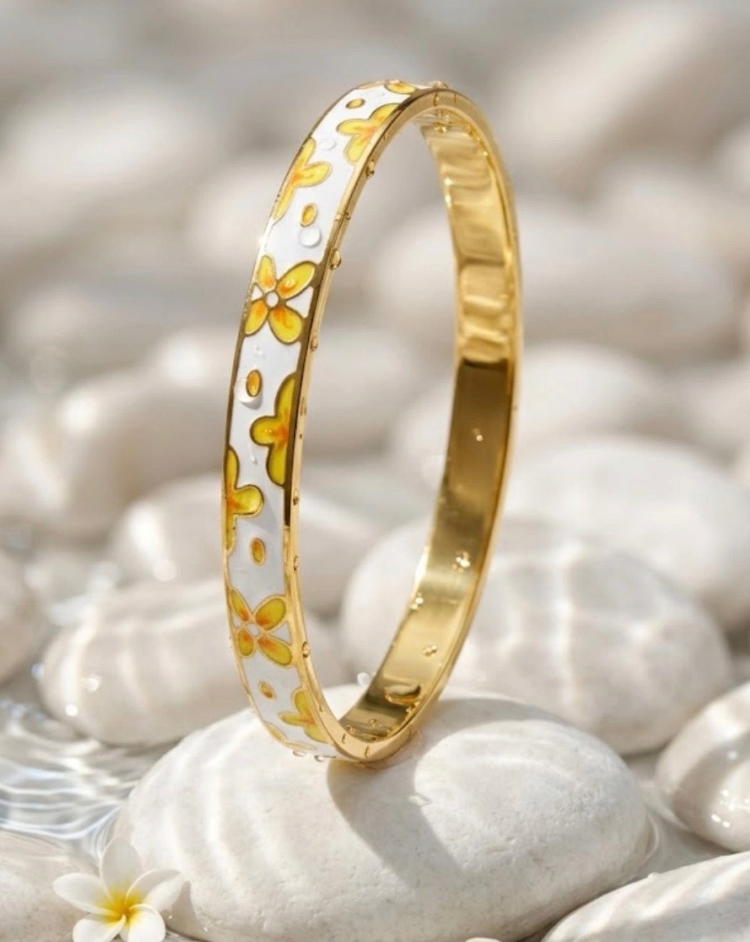 Bracelet Thaïlandais Émaillé en Acier