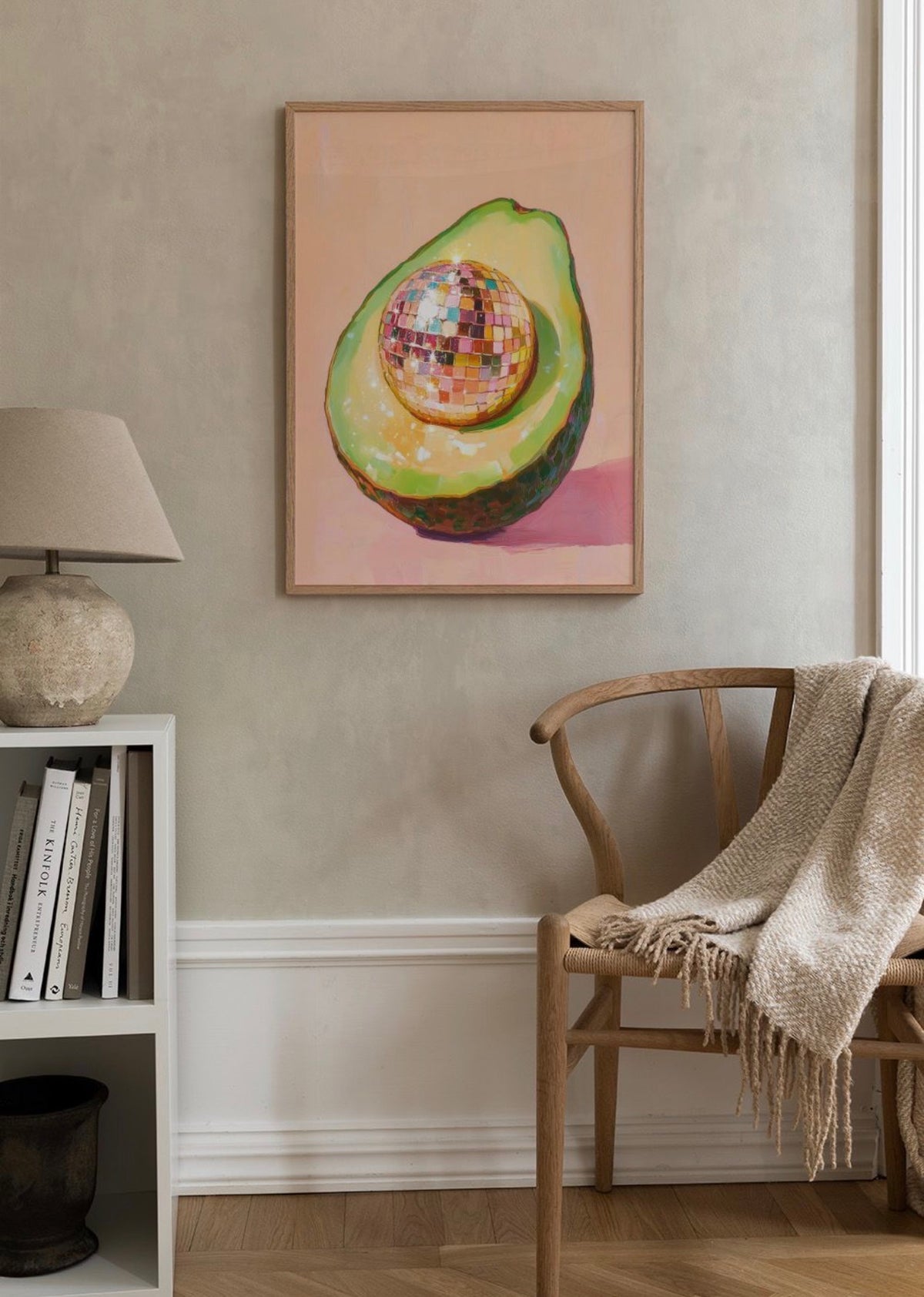 Affiche - Avocat boule disco