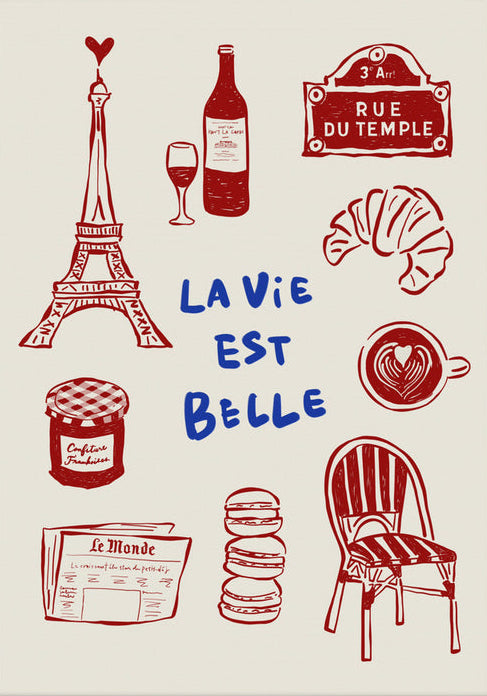Affiche - La vie est belle