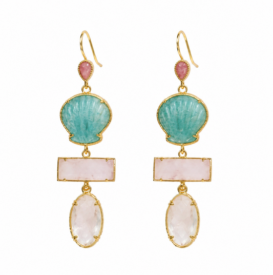 Boucles d’oreilles Marine