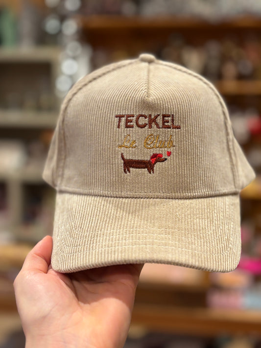 Casquette velours TECKEL