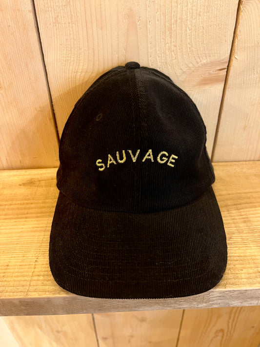 Casquette velours Sauvage
