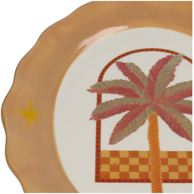 Plat Palm tree