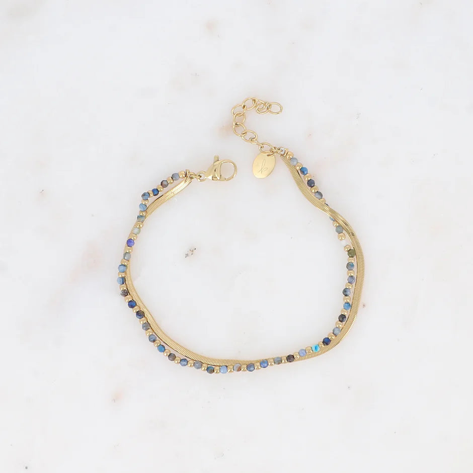 Bracelet double Flora