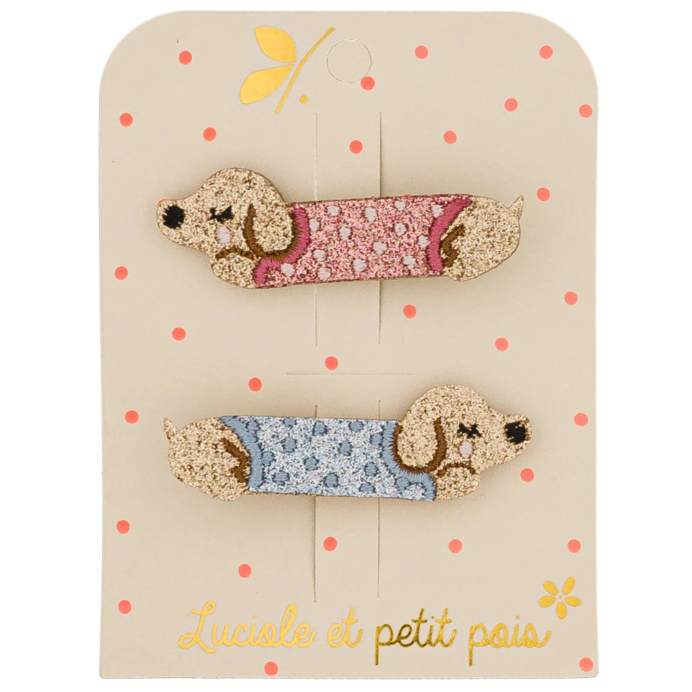 Barettes Teckel enfant