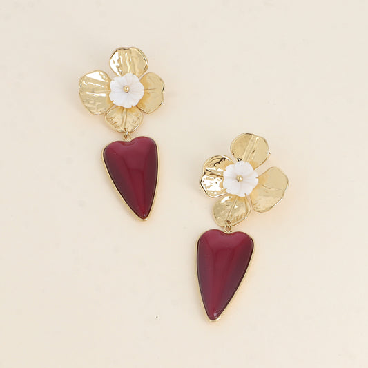 Boucles d'oreille Flo