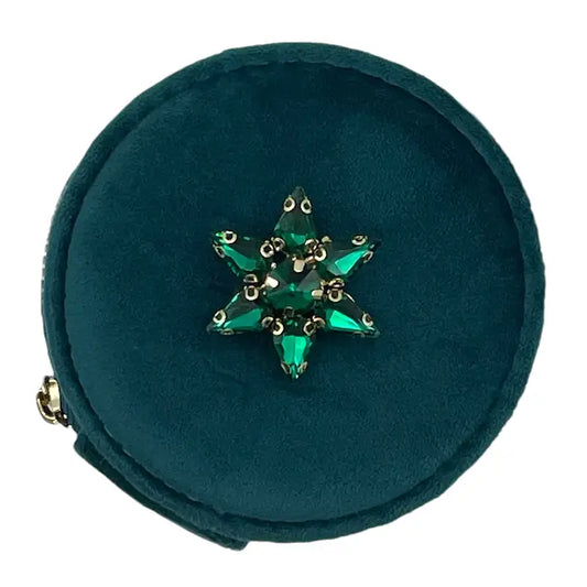 Boite à bijoux + Broche étoile