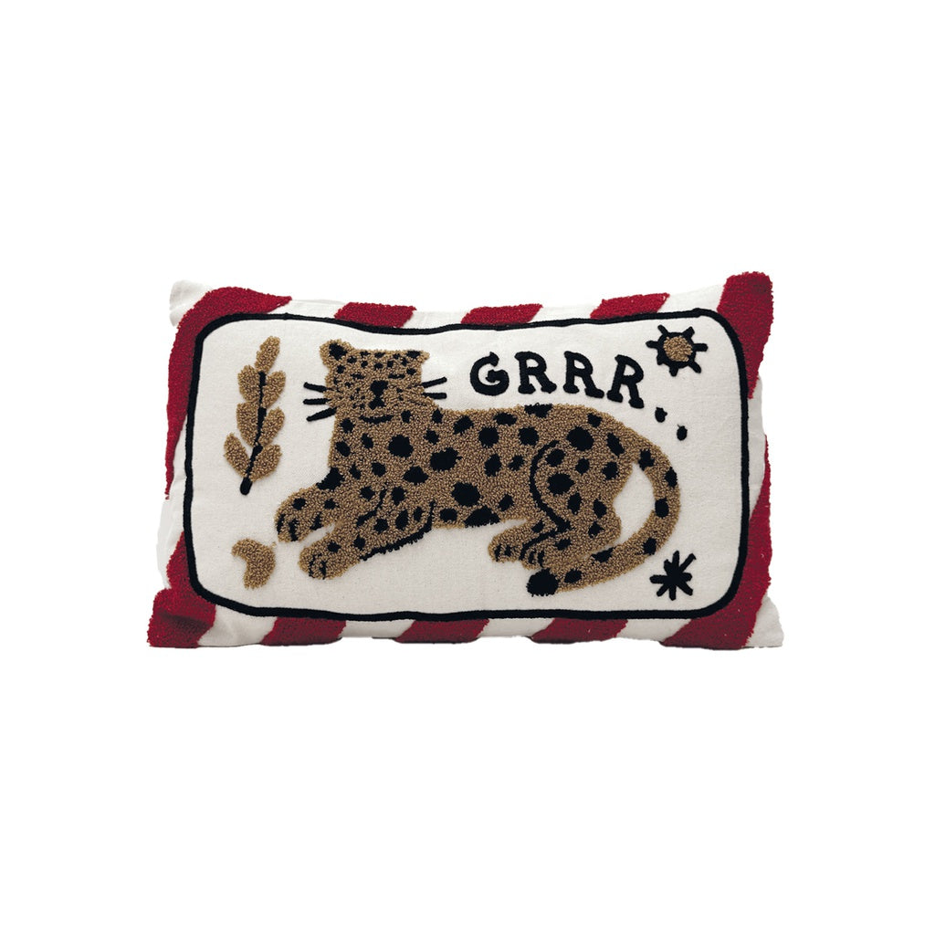 Coussin Panthère Grrr