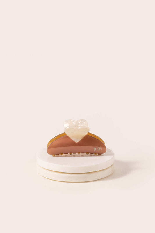 Pince cœur poudrée