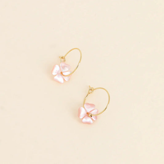 Boucles d'oreilles Trefles