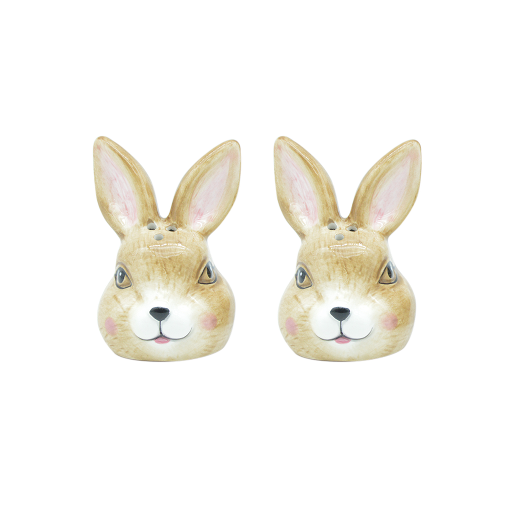 Salière et poivrière Lapins