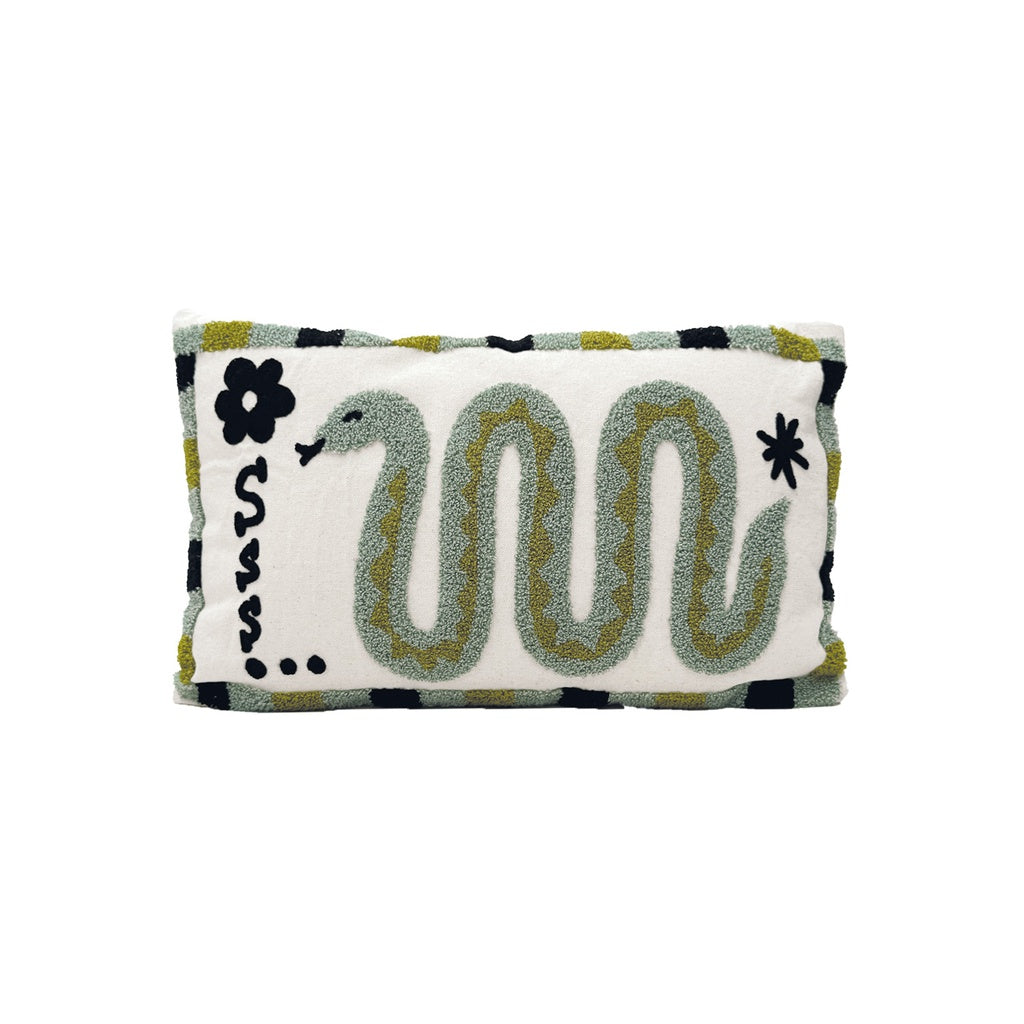 Coussin Serpent mystique